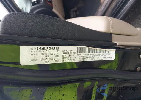 2014 Dodge Durango Limited from USA, damaged, VIN 1C4RDHDG2EC299773